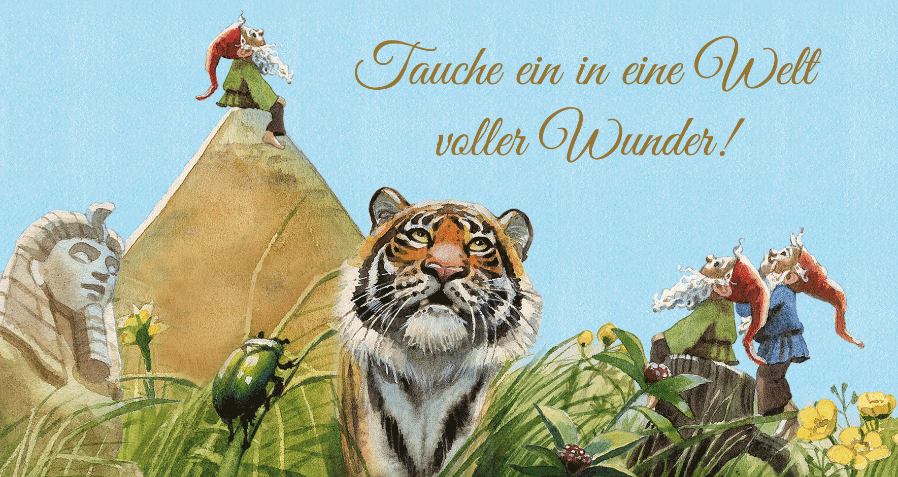 Begrüßungsbild Spiel der Wunder