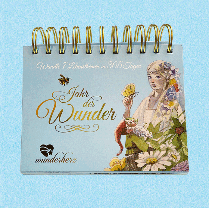 365-Tage-Kalender_Jahr der Wunder_web 2 Spiritueller 365-Tage Tischkalender "Jahr der Wunder"