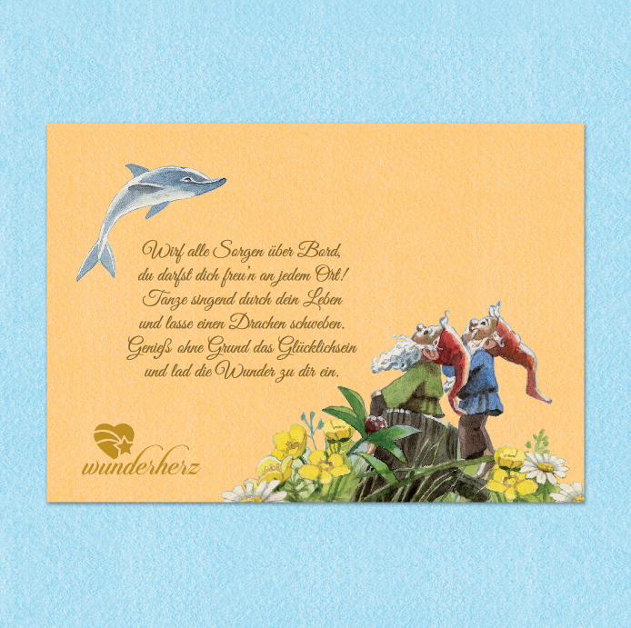 Postkarte Freude Postkarte Freude