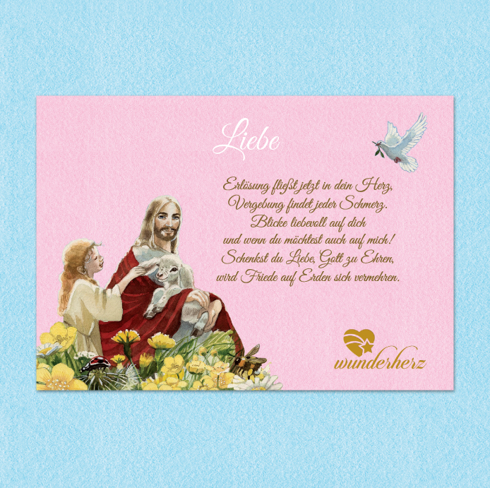 Postkarte Liebe